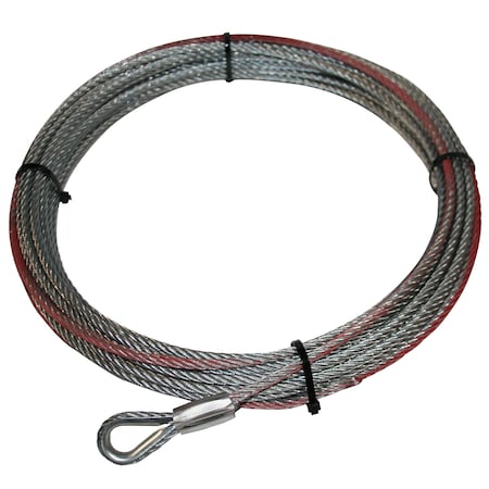 Bulldog Winch Wire Rope for 15022 6k 6.4mmx55' 20250